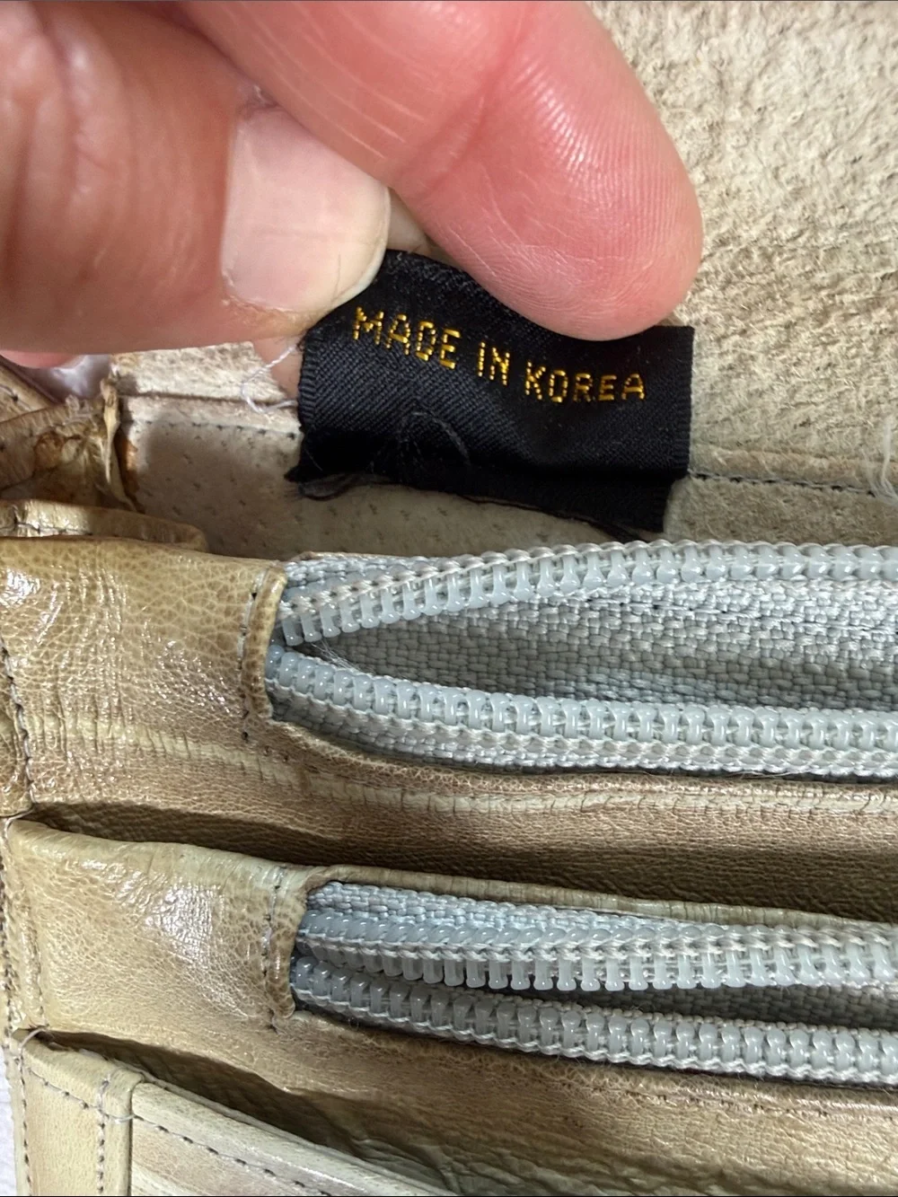 Vintage 80’s Eel skin crossbody bag or clutch